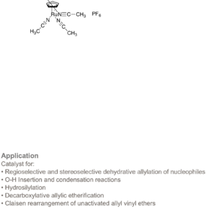 Tris(acetonitrile)cyclopentadienylruthenium(II) Hexafluorophosphate