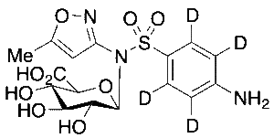 Sulfamethoxazole-d4 Beta-D-Glucuronide