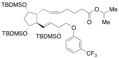 5,6-cis Travoprost Tri(tert-Butyldimethylsilyl) Ether