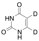 Uracil-5,6-d2