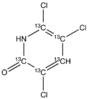 3,5,6-Trichloro-2-pyridinol-13C5