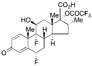 17Alpha-Trifluoroacetoxyfuticasone 17Beta-Carboxylic Acid