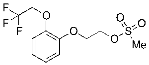 2-[2-(2,2,2-Trifluoroethoxy)phenoxy]ethyl Methanesulfonate
