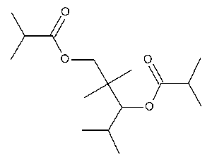 2,2,4-Trimethyl-1,3-pentanediol Diisobutyrate