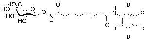 Suberoylanilide-d5 Hydroxamic Acid Beta-D-Glucuronide