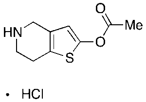 4,5,6,7-Tetrahydrothieno[3,2-c]pyridin-2-ol 2-Acetate Hydrochloride