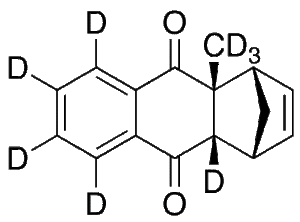 (1R,4S,4aR,9aS)-rel-1,4,4a,9a-Tetrahydro-4a-methyl-1,4-methanoanthracene-9,10-dione-d8