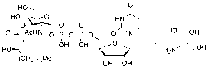 UDP-3-O[R-3-Hydroxymyristoyl]-N-acetylglucosamine Tris Salt (90%)