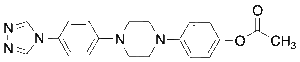 4-(4-(4-(4H-1,2,4-Triazol-4-yl)phenyl)piperazin-1-yl)phenyl Acetate