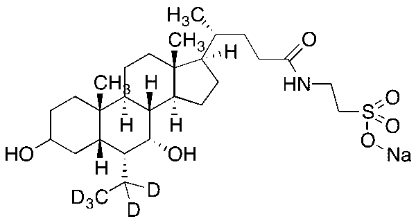 Tauro 6-Ethlchenodeoxycholic Acid-d5 Sodium Salt