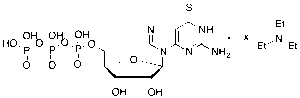 6-Thioguanosine Triphosphate Triethylamine Salt (>90%)
