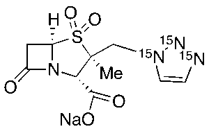 Tazobactam Sodium Salt-15N3