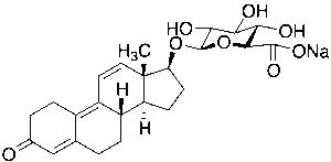 Trenbolone 17b-Glucuronide Sodium Salt