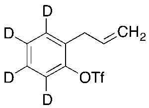 1,1,1-Trifluoromethanesulfonic Acid 2-(2-Propen-1-yl)phenyl Ester-d4