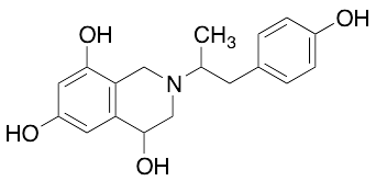 1,2,3,4-Tetrahydro-2-[2-(4-hydroxyphenyl)-1-methylethyl]-4,6,8-isoquinolinetriol