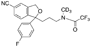 N-Trifluoroacetodesmethyl Citalopram-d3