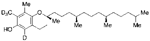 Gamma-Tocopherol-d4 (major)