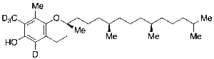 Gamma-Tocopherol-d4 (major)