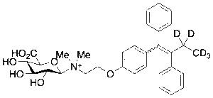 (E,Z)-Tamoxifen-d5 N-Beta-D-Glucuronide (~90%)