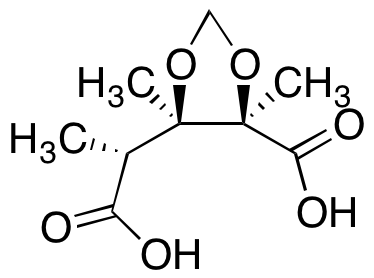 (2R,3R,4R)-2,3,4-Trimethyl-2,3-(methylenedioxy)pentanedioic Acid