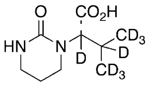 (S)-Tetrahydro-Alpha-(1-methylethyl)-2-oxo-1(2H)-pyrimidineacetic Acid-d8