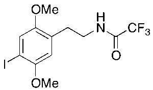 2,2,2-Trifluoro-N-[2-(4-iodo-2,5-dimethoxyphenyl)ethyl]acetamide