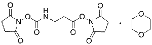N-Succinimidoxycarbonyl-Beta-alanine N-Succinimidyl Ester 1,4- Dioxane complex