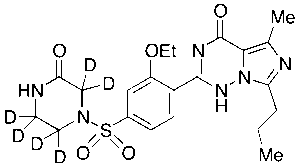 Vardenafil Oxopiperazine-D6 (Impurity)