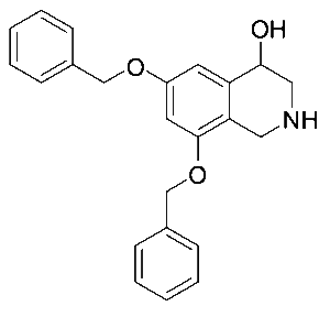 1,2,3,4-Tetrahydro-6,8-bis(phenylmethoxy)-4-isoquinolinol
