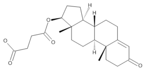 Testosterone 17beta-Hemisuccinate