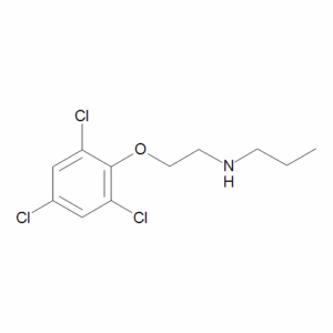 N-(2-(2,4,6-Trichlorophenoxy)ethyl)propan-1-amine