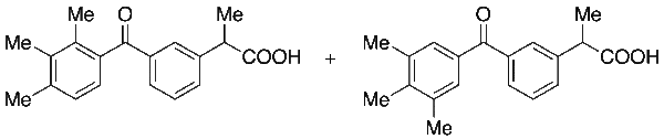 rac-Trimethyl Ketoprofen (Mixture of (2’,3’4’) and (3’,4’,5’) Isomers)