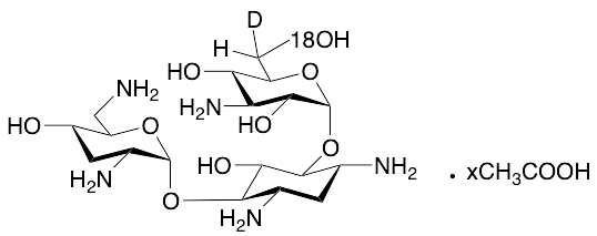 Tobramycin-D, 18O Acetic Acid Salt