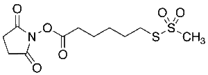 N-Succinimidyloxycarbonylpentyl Methanethiosulfonate