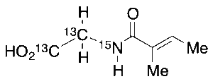 Tiglyl Glycine-13C2,15N