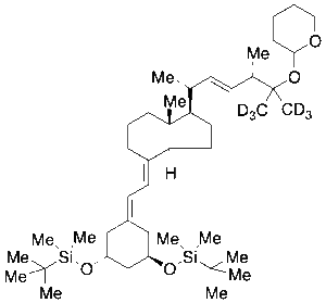 25-O-Tetrahydropyranyl-1,3-di-O-tert-butyldimethylsilyl Paricalcitol-d6