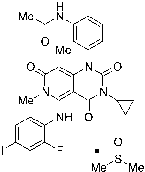Trametinib (DMSO Solvate)