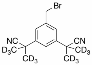 Alpha,Alpha,Alpha’,Alpha’-(Tetramethyl-d12)-5-bromomethyl-1,3-benzenediacetonitrile