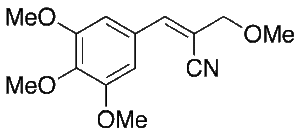 Alpha-(3,4,5-Trimethoxybenzylidene)-Beta-methoxypropylnitrile