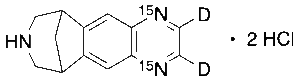 Varenicline-d2,15N2 Dihydrochloride