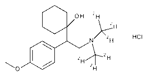 (±)-Venlafaxine-d6 HCl (N,N-dimethyl-d6)