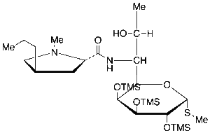 2,3,4-Tri-O-trimethylsilyllincomycin