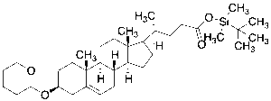 TBDMS-(3b)-3-[(Tetrahydro-2H-pyran-2-yl)oxy]-chol-5-en-24-oic Acid