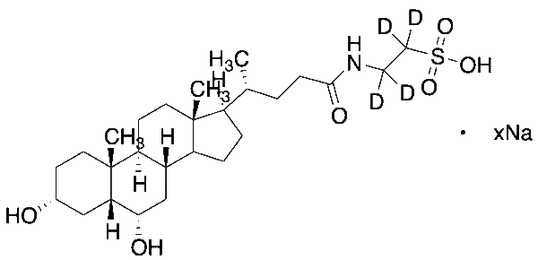 Taurohyodeoxycholic Acid-d4 Sodium Salt