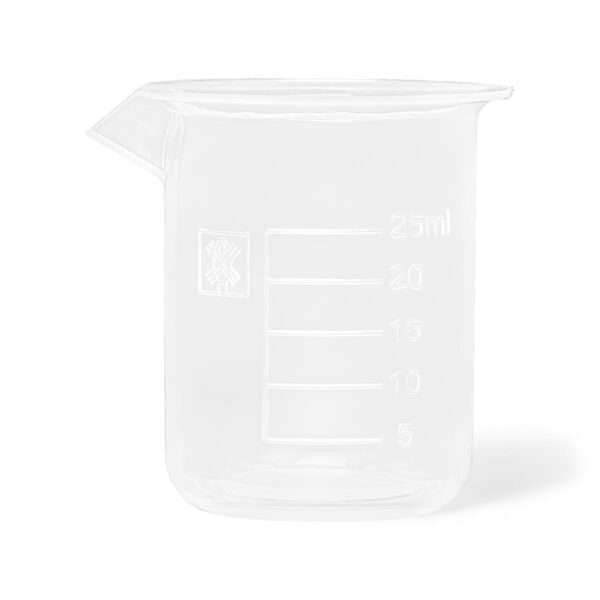 United Scientific® BEAKERS, WIDE SPOUT, PP, 25ML
