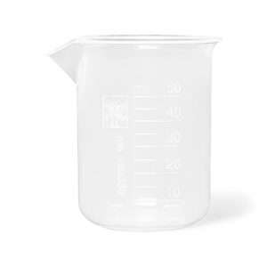 United Scientific® BEAKERS, WIDE SPOUT, PP, 50ML