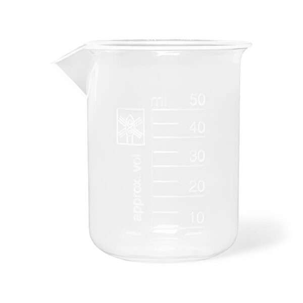 United Scientific® BEAKERS, WIDE SPOUT, PP, 50ML
