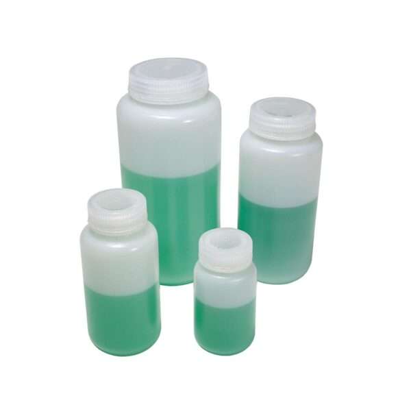 United Scientific® UniStore™ REAGENT BOTTLES, WIDE MOUTH, HDPE, 1000ML, CASE