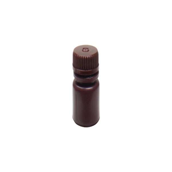 United Scientific® UniStore™ REAGENT BOTTLE, NARROW MOUTH, AMBER, HDPE, 4ML