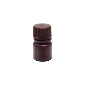 United Scientific® UniStore™ REAGENT BOTTLE, NARROW MOUTH, AMBER, HDPE, 8ML